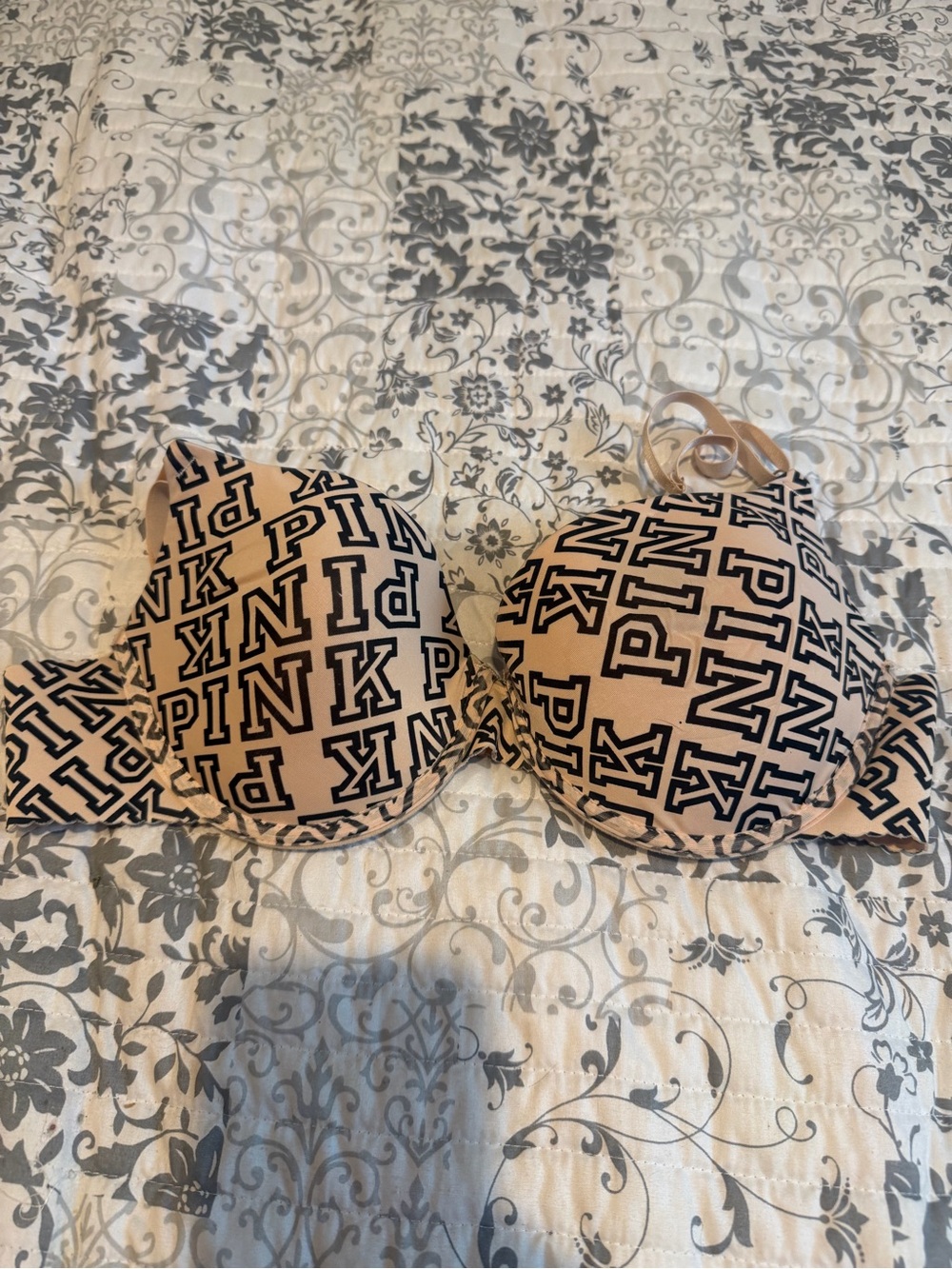 PINK Victoria's Secret Push-Up Bra 42D vgc.